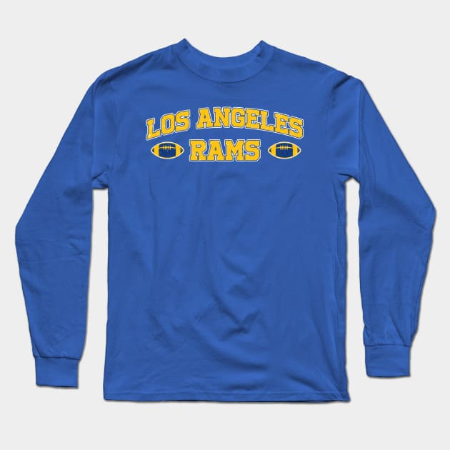 LA Rams Long Sleeve T-Shirt by Suarezmess